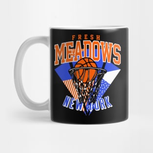 Fresh Meadows New York Basketball Throwback Mug